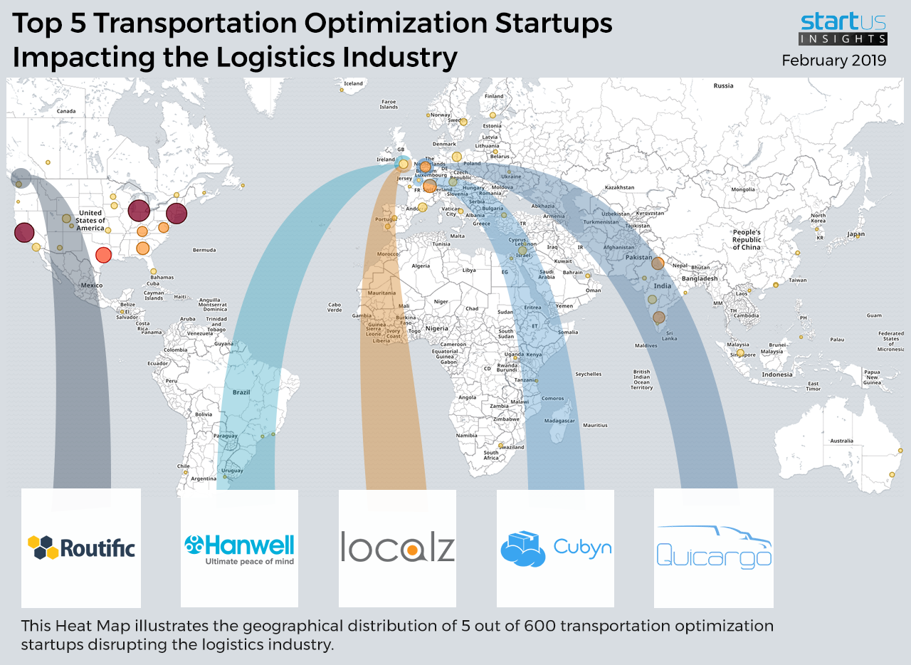 Top 5 Out Of 600 Transportation Optimization Startups In Logistics