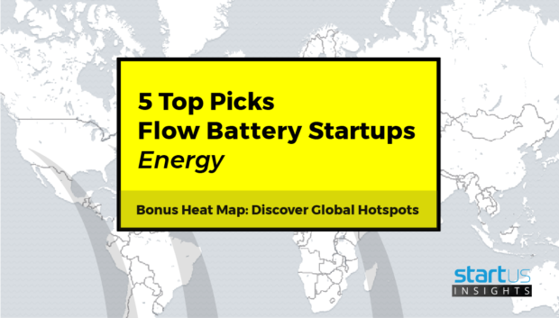 5 Top Flow Batteries Startups Out Of 124 In Energy