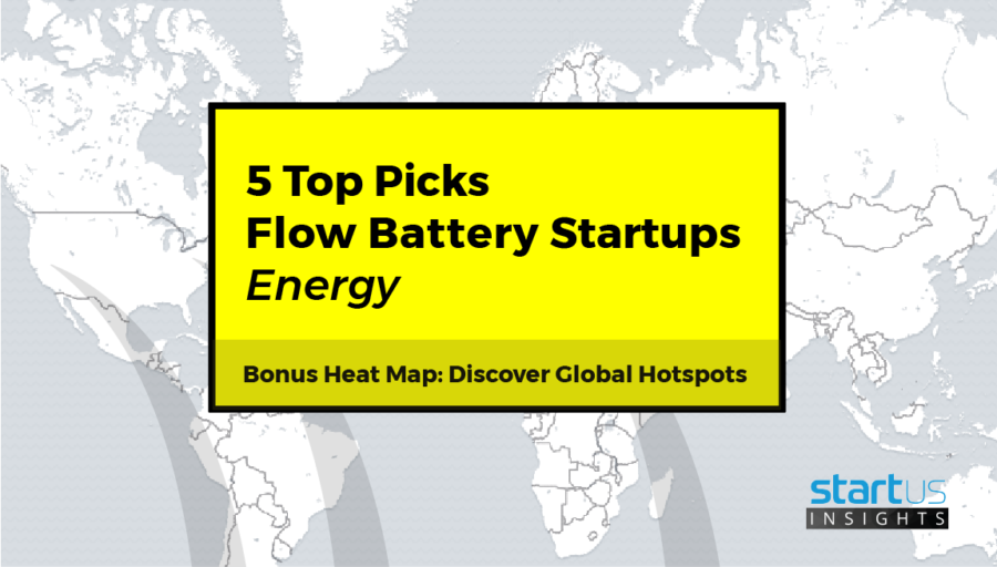 5 Top Flow Batteries Startups Out Of 124 In Energy