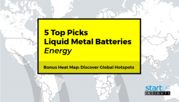 5 Top Liquid Metal & Metal Air Battery Startups Out Of 50