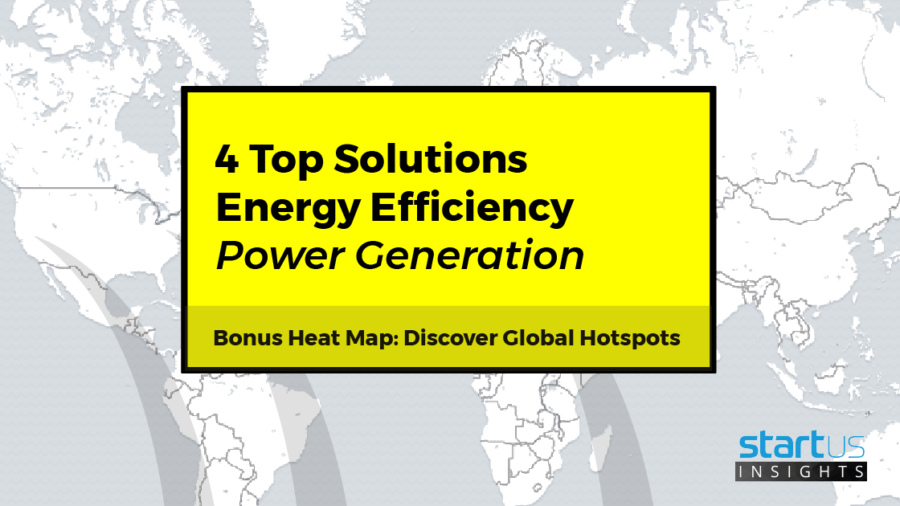 4 Top Energy Efficiency Startups Impacting Power Generation In Energy