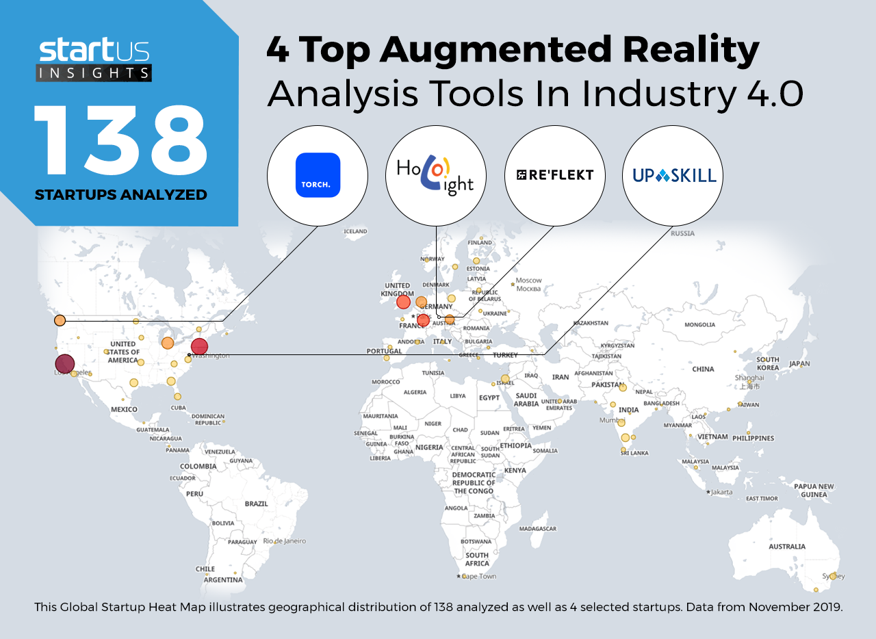 Augmented Reality Analysis Tools Global Heat Map StartUs Insights