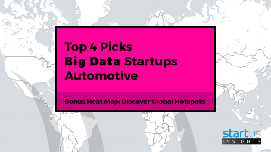 Top 4 Out Of 500 Big Data & Analytics Startups In Automotive