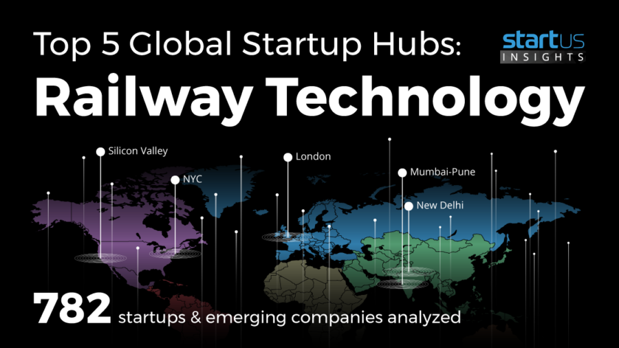 Discover The Top 5 Global Startup Hubs For Rail Tech