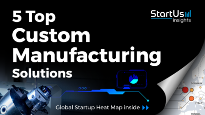 Discover 5 Top Custom Manufacturing Solutions developed by Startups