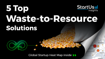 Discover 5 Top Waste-to-Resource Solutions developed by Startups