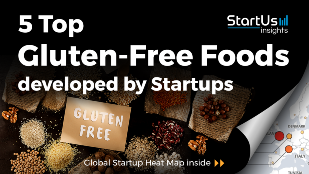 Discover 5 Top Gluten-Free Foods developed by Startups