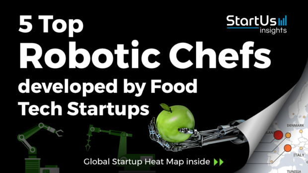 Discover 5 Top Robotic Chefs developed by Food Tech Startups