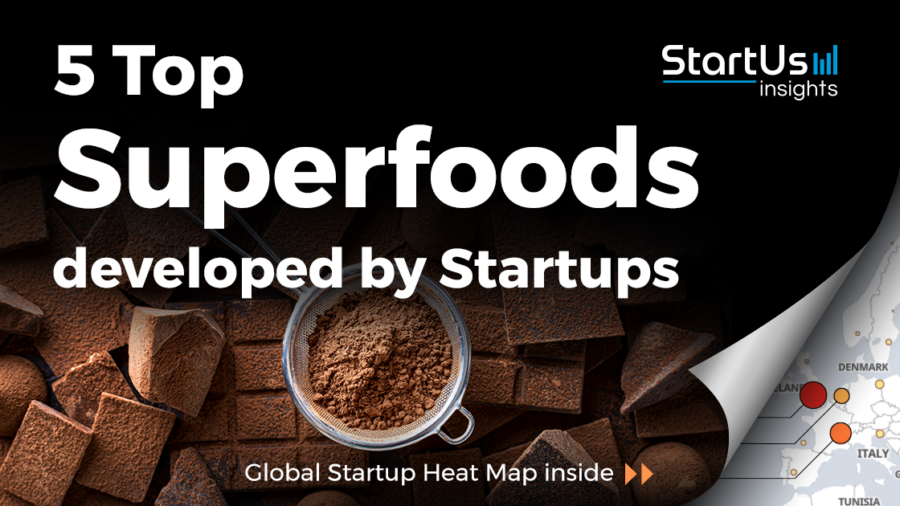 Discover 5 Top Superfoods developed by Startups