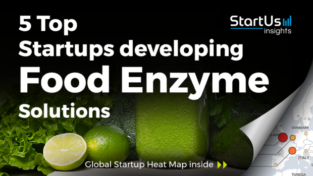 Discover 5 Top Startups developing Food Enzyme Solutions