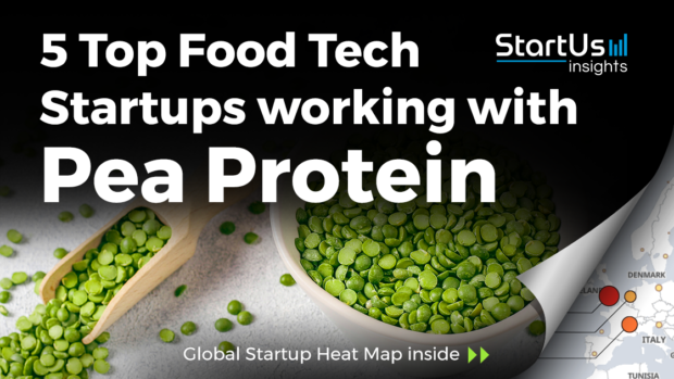 Discover 5 Top Food Tech Startups working with Pea Protein