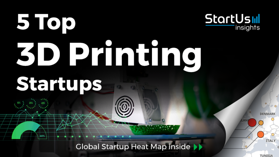 Discover 5 Top 3D Printing Startups