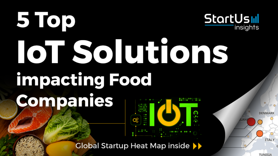 5 Top IoT Solutions impacting Food Companies - StartUs Insights