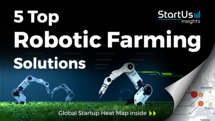 Discover 5 Top Robotic Farming Solutions developed by Startups