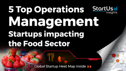 Discover 5 Top Operations Management Startups impacting the Food Sector