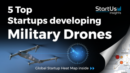 Discover 5 Top Startups developing Military Drones