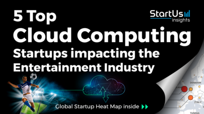 5 Top Cloud Computing Startups impacting the Entertainment Industry | StartUs Insights