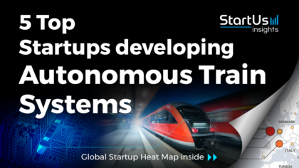 Discover 5 Top Startups developing Autonomous Train Systems