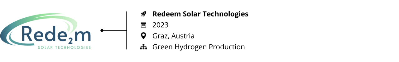 hydrogen fuel technology_startups to watch_redeem solar technologies