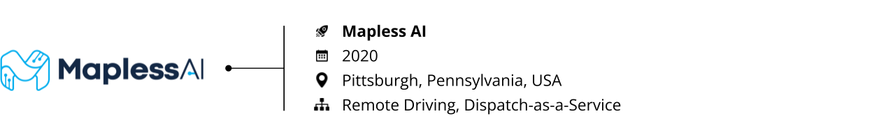 automotive AI_startups to watch_mapless AI