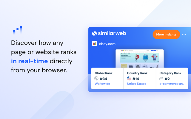 SimilarWeb - Best Chrome Extensions for Productivity