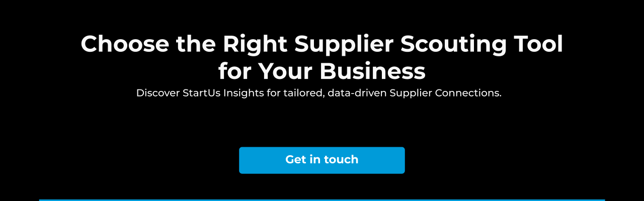 find the perfect tech supplier scouting tool
