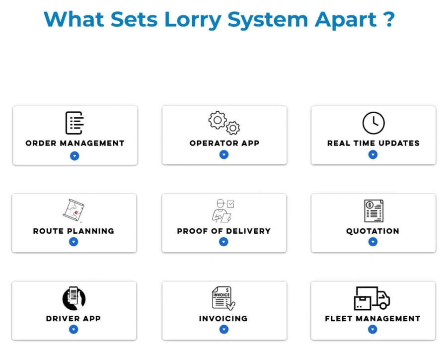 Lorry System Apart